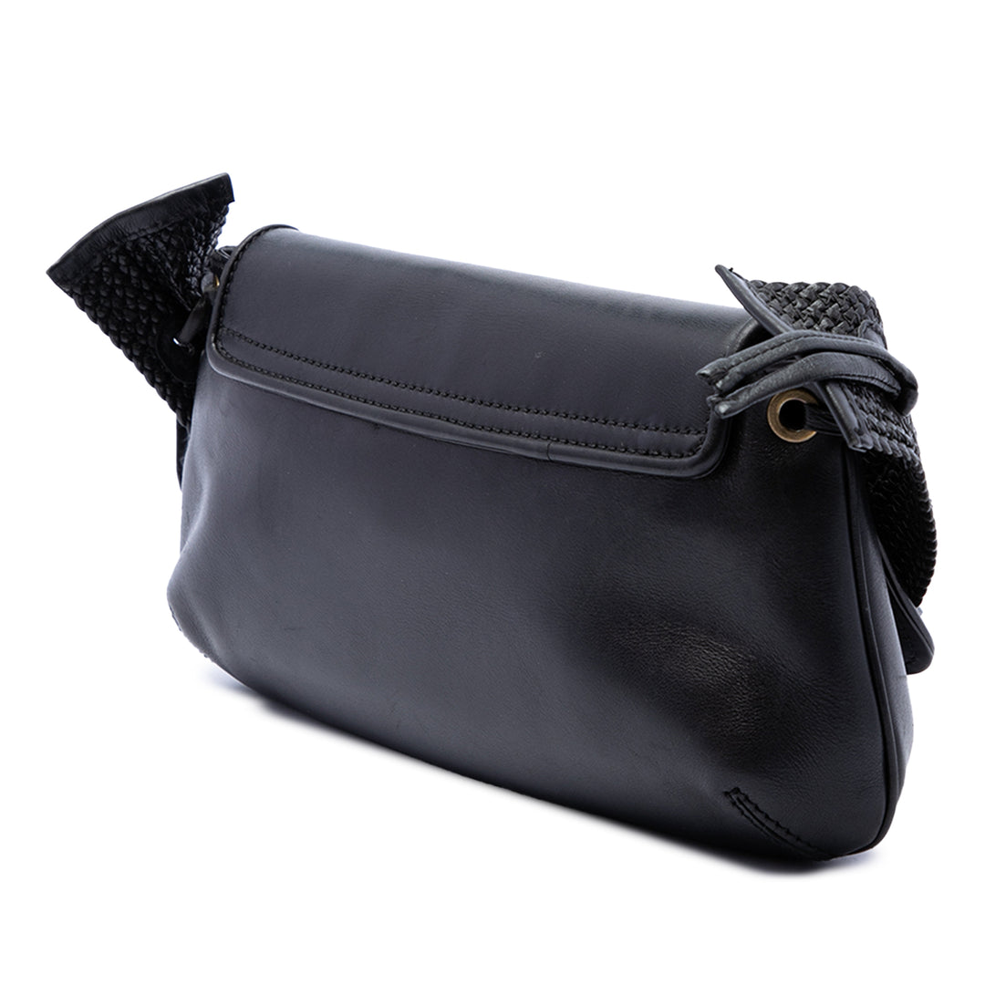 Gucci Sac porté épaule Cuir de veau Noir – vue 2 – GABY PARIS