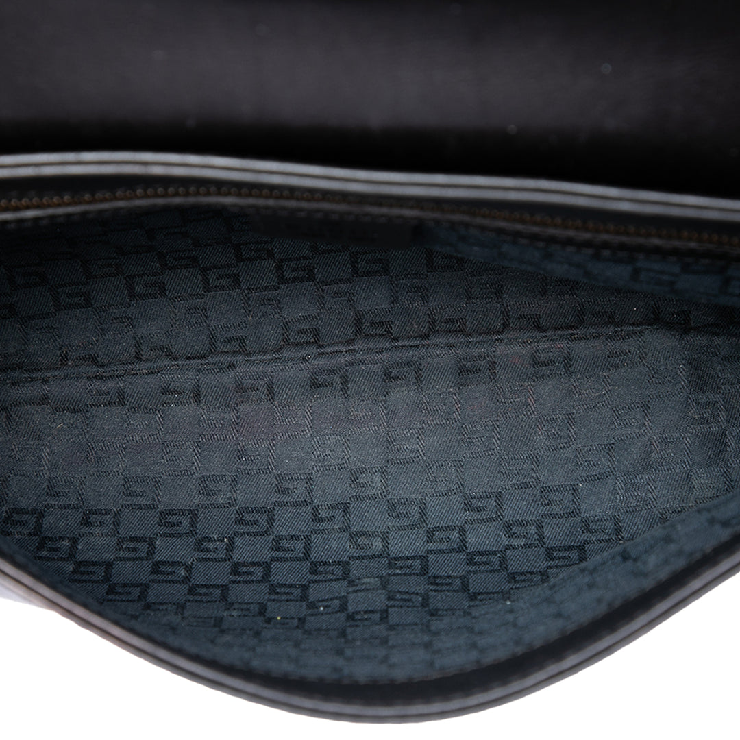 Gucci Sac porté épaule Cuir de veau Noir – vue 4 – GABY PARIS