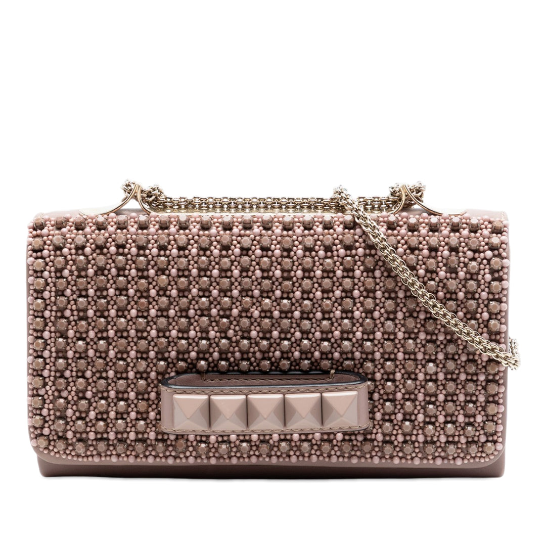 Valentino Nappa All Over Stud Va Va Voom Sac porté croisé