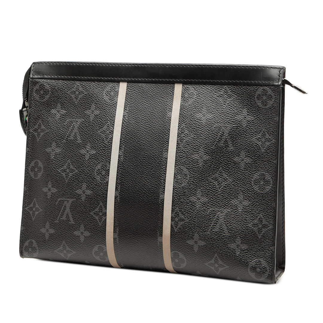 Louis Vuitton Fujiwara Monogram Eclipse Flash Pochette Voyage MM