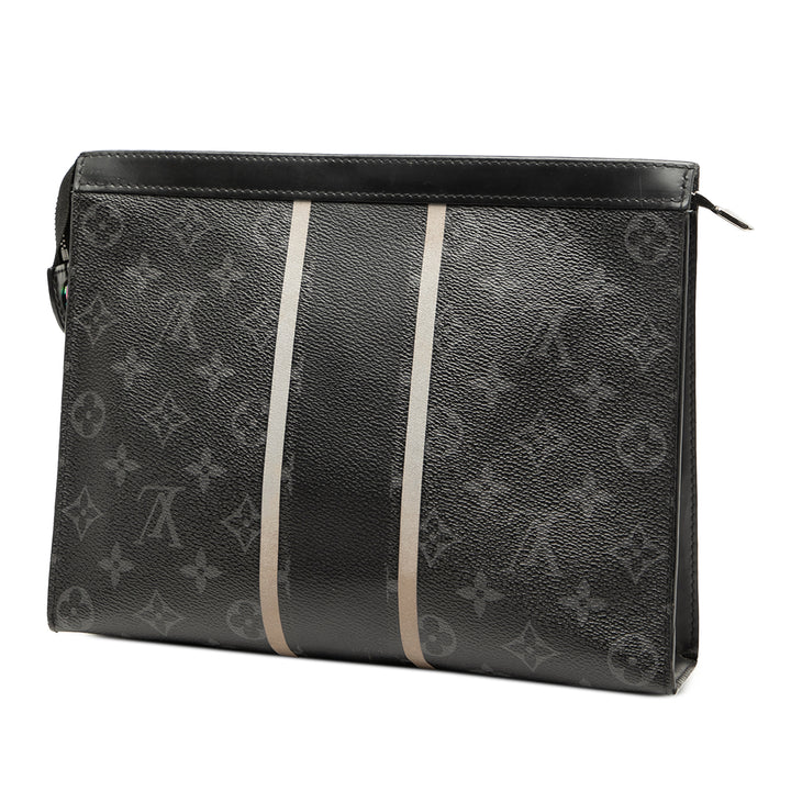 Louis Vuitton Fujiwara Monogram Eclipse Flash Pochette Voyage MM