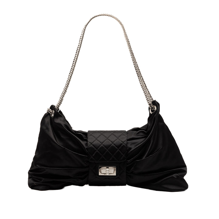 Chanel Medium Satin Bow Mademoiselle Sac bandoulière