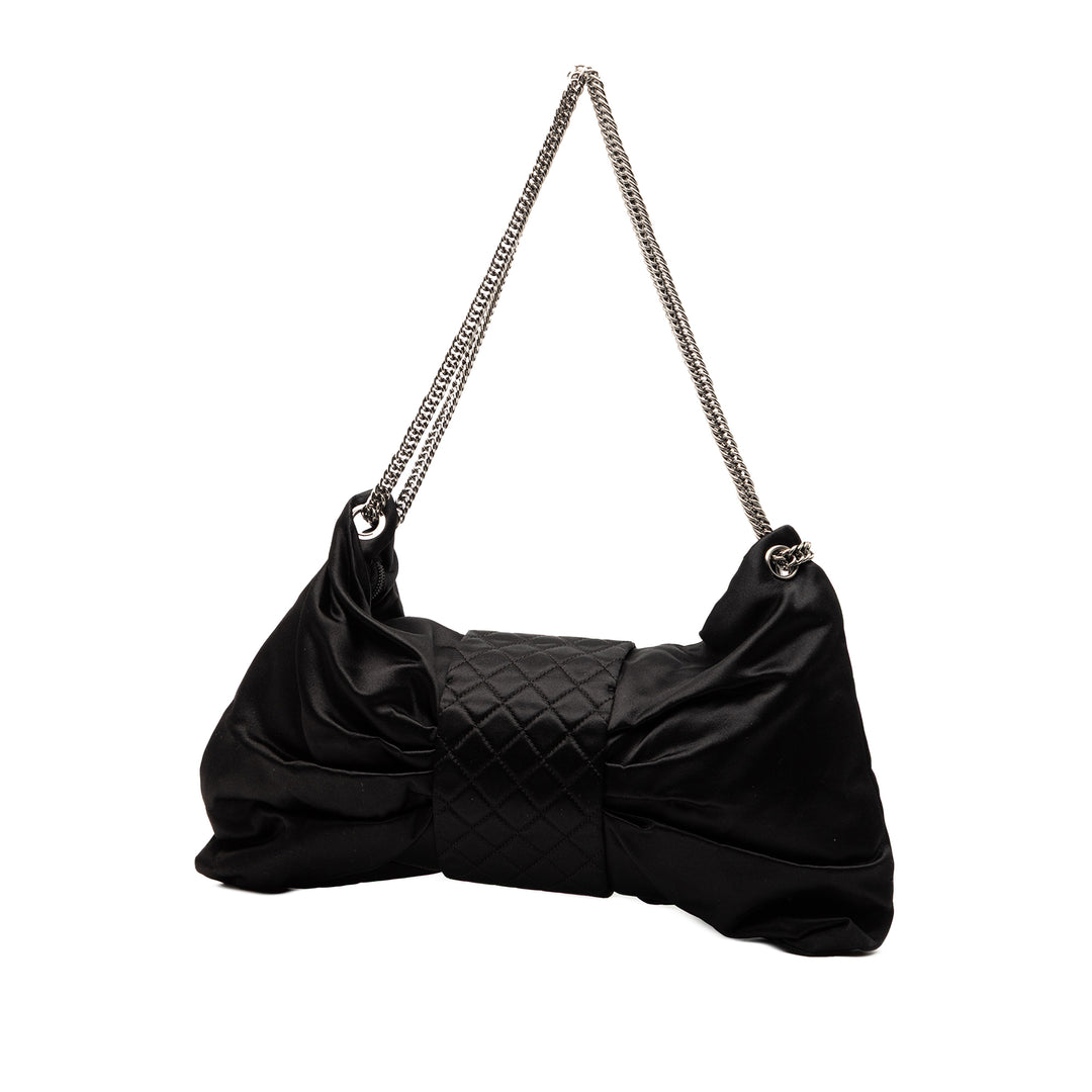 Chanel Medium Satin Bow Mademoiselle Sac bandoulière