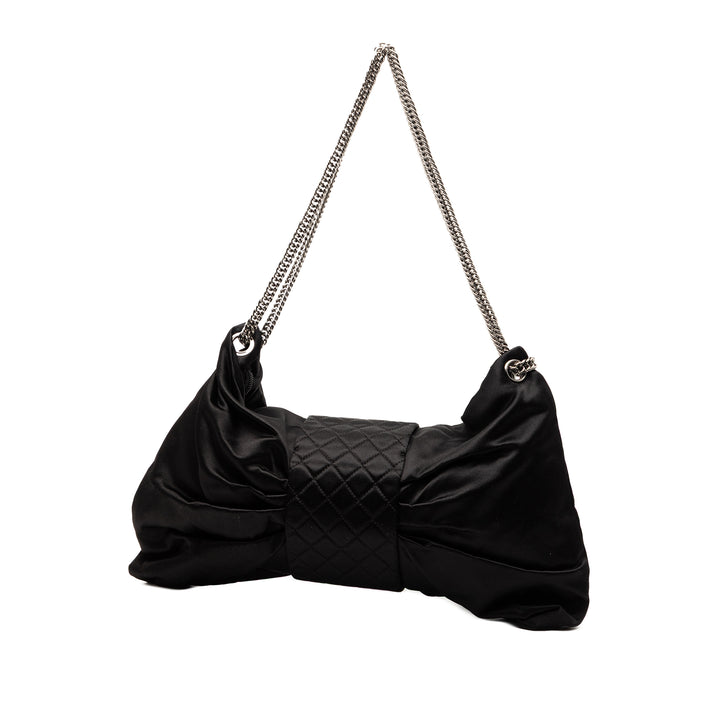 Chanel Medium Satin Bow Mademoiselle Sac bandoulière