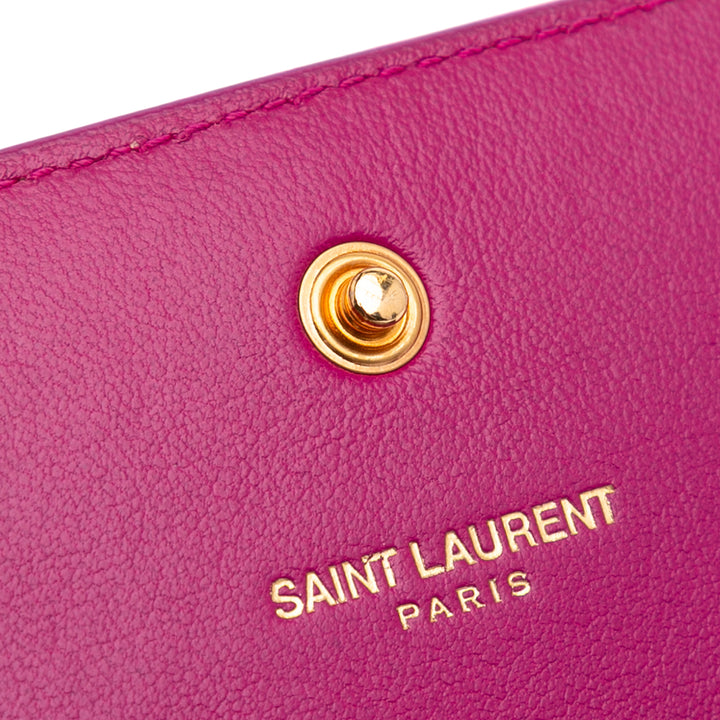 Patent Monogram Kate Wallet on Chain Pink - Gaby Paris