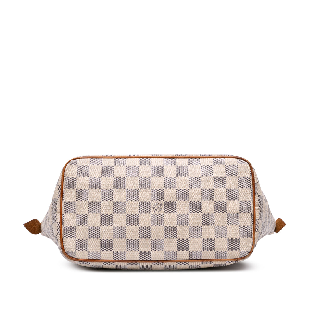 Damier Azur Saleya PM White - Gaby Paris