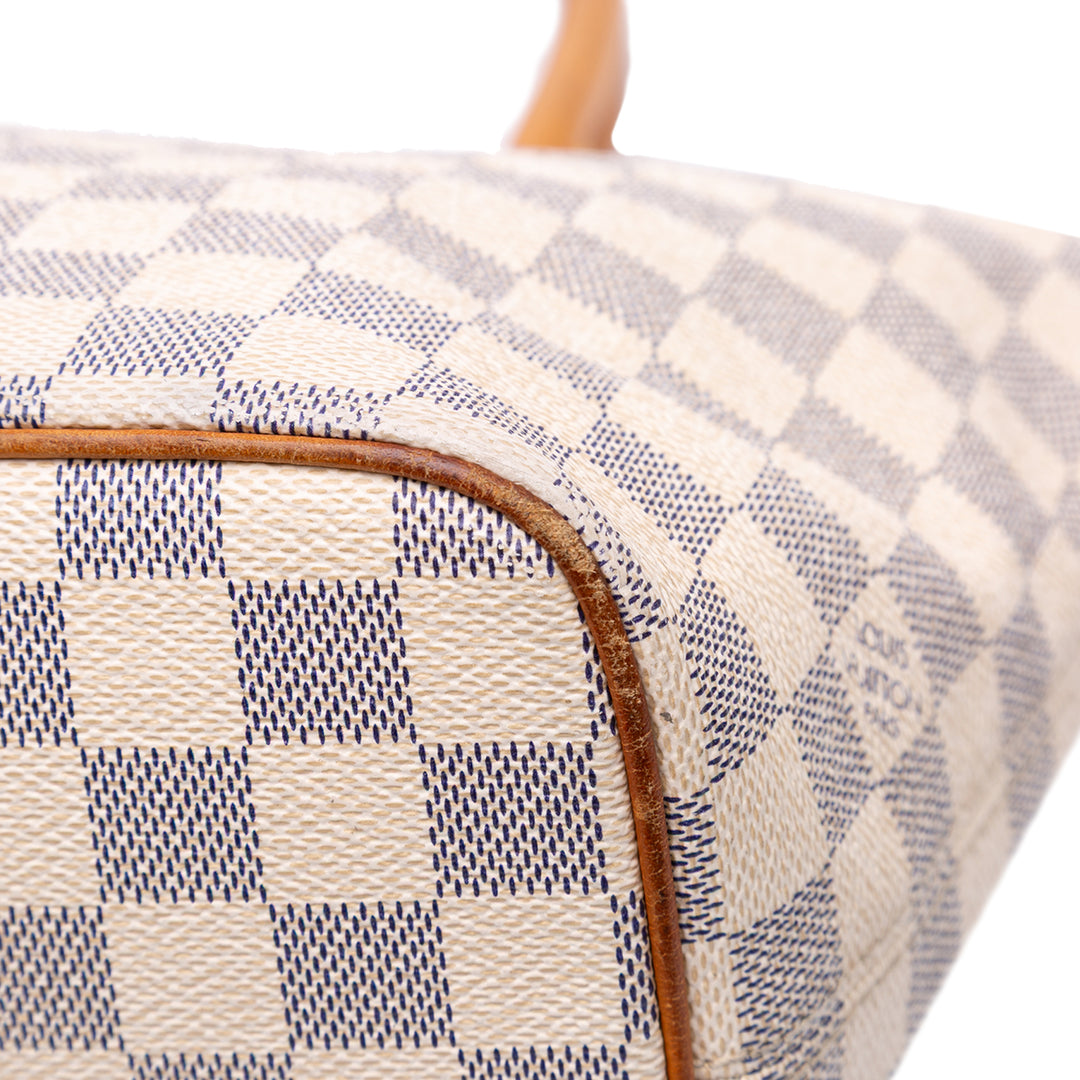 Damier Azur Saleya PM White - Gaby Paris