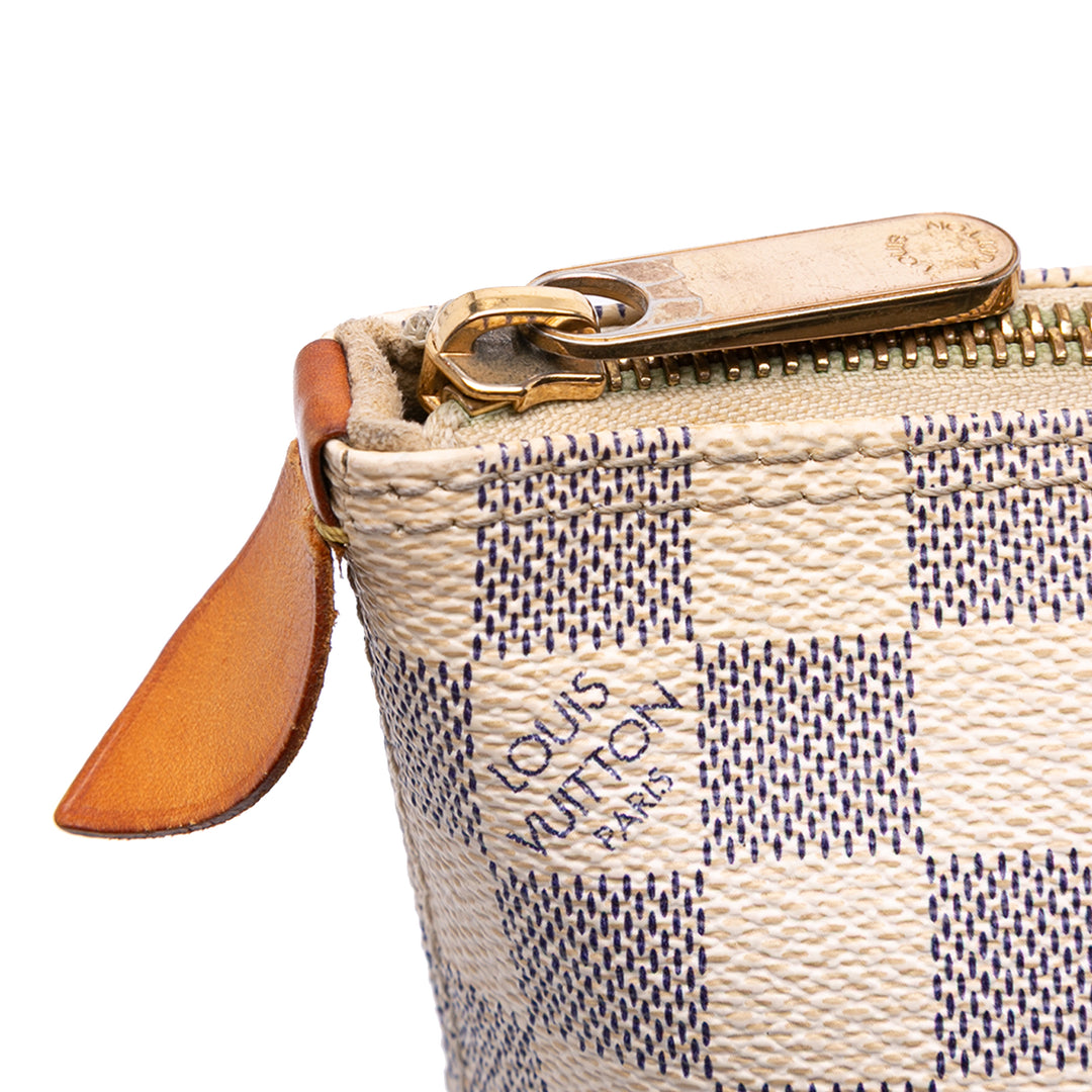 Damier Azur Saleya PM White - Gaby Paris