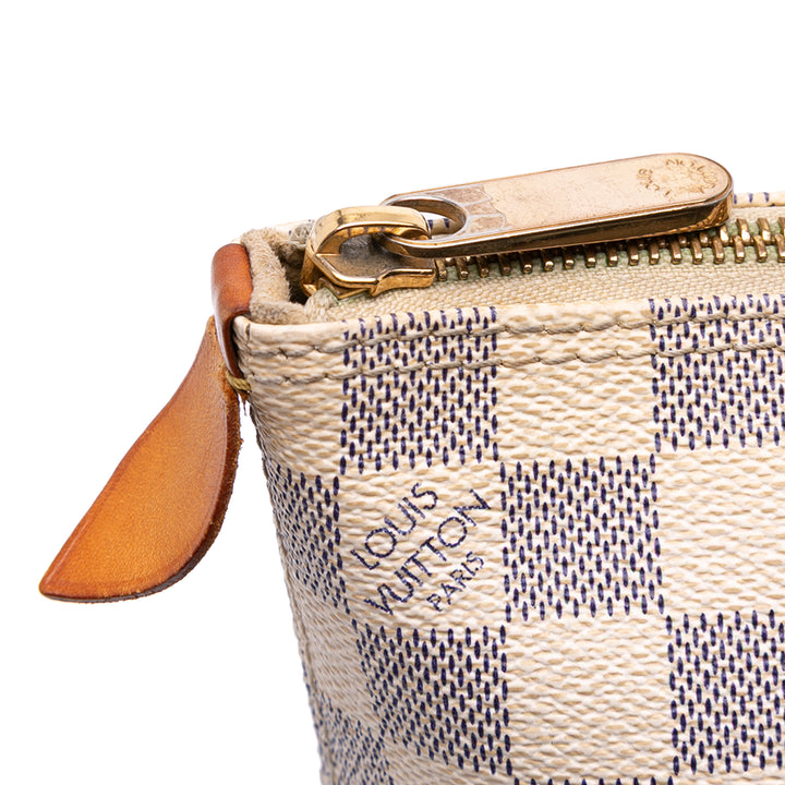 Damier Azur Saleya PM White - Gaby Paris