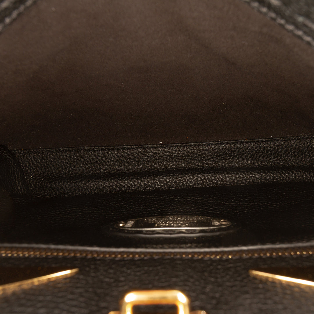 Fendi Mini Cuir de veau Romano Selleria Peekaboo Iconic Fit Sac
