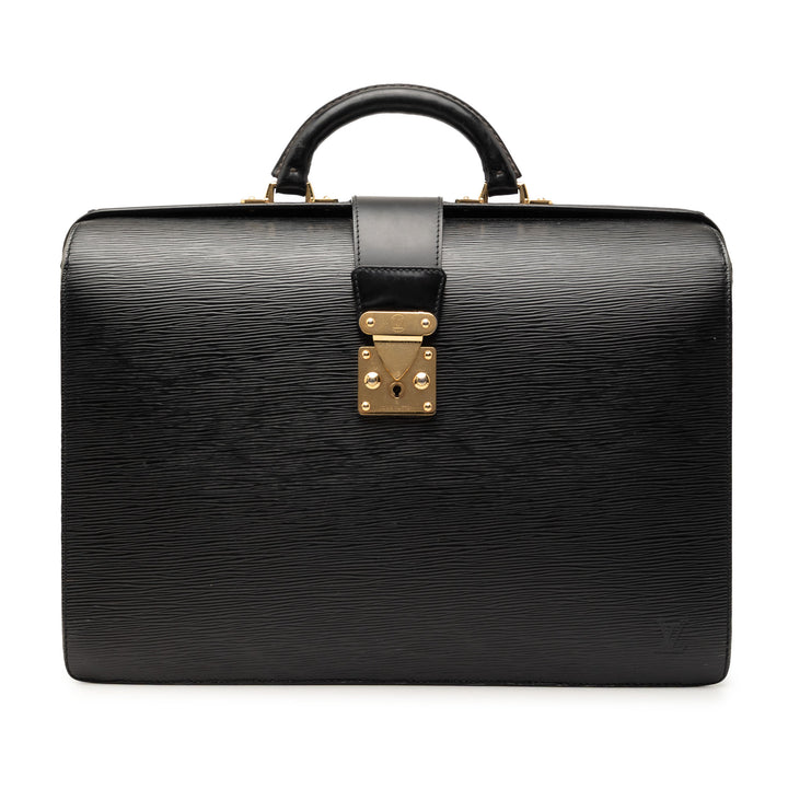 Louis Vuitton Epi Serviette Fermoir