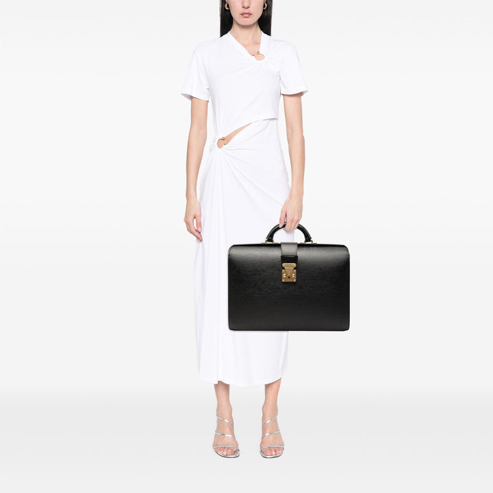 Louis Vuitton Epi Serviette Fermoir