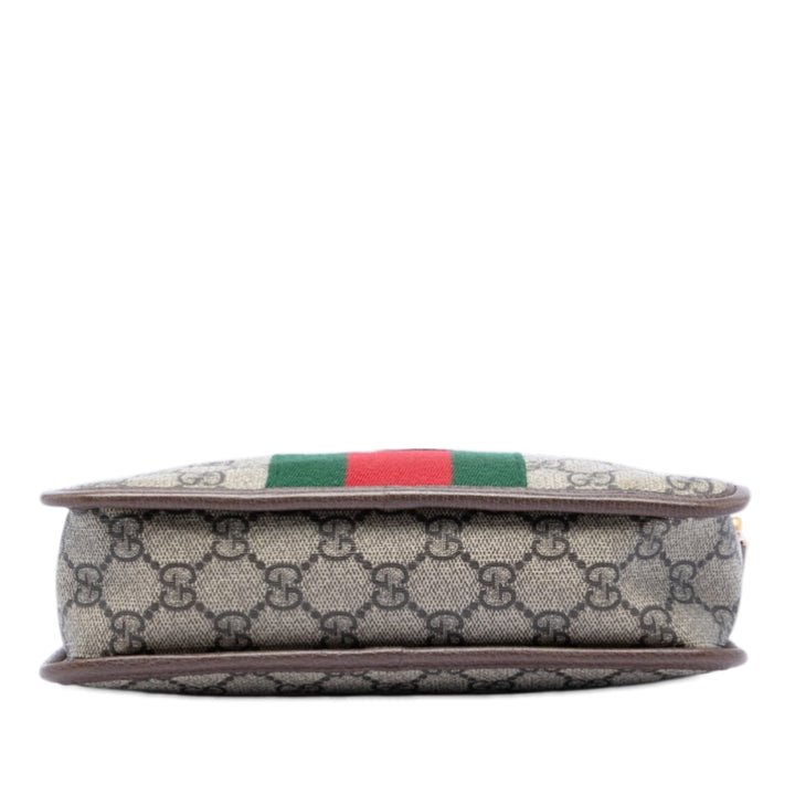 Gucci Small GG Supreme Web Ophidia sac à anse supérieure