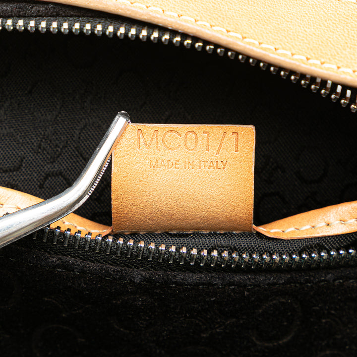 C Macadam Suede Shoulder Bag Black - Gaby Paris