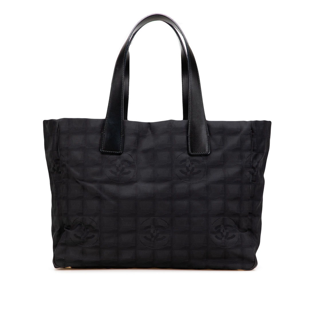 New Travel Line Nylon Tote Black - Gaby Paris