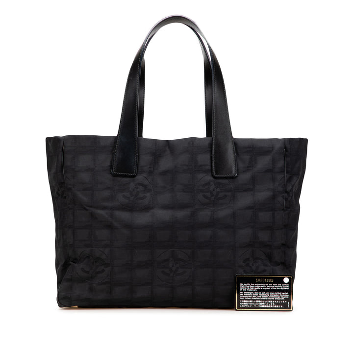 New Travel Line Nylon Tote Black - Gaby Paris
