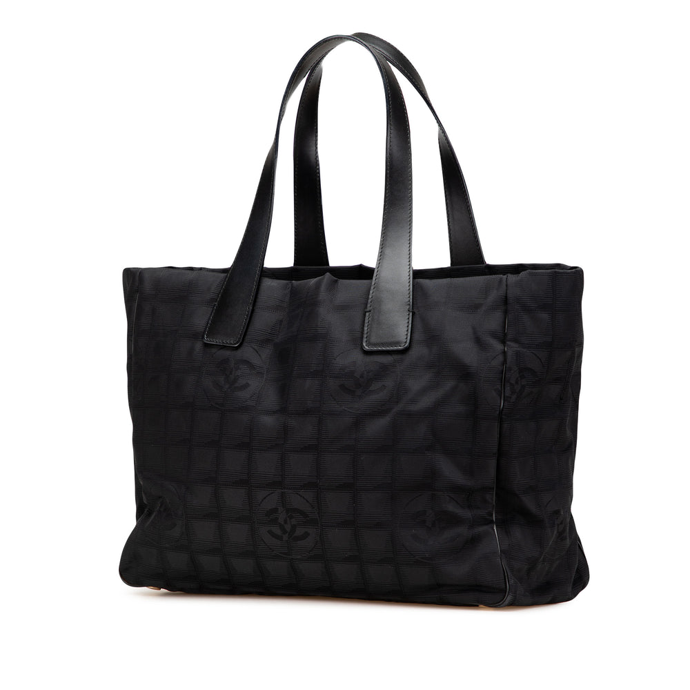 New Travel Line Nylon Tote Black - Gaby Paris