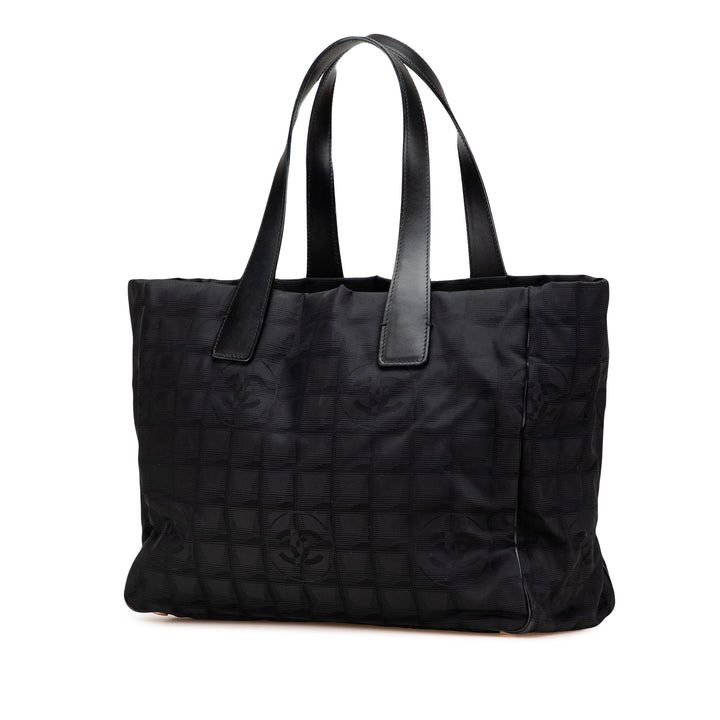 New Travel Line Nylon Tote Black - Gaby Paris