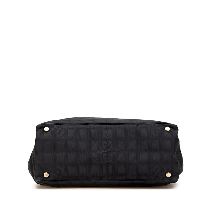 New Travel Line Nylon Tote Black - Gaby Paris