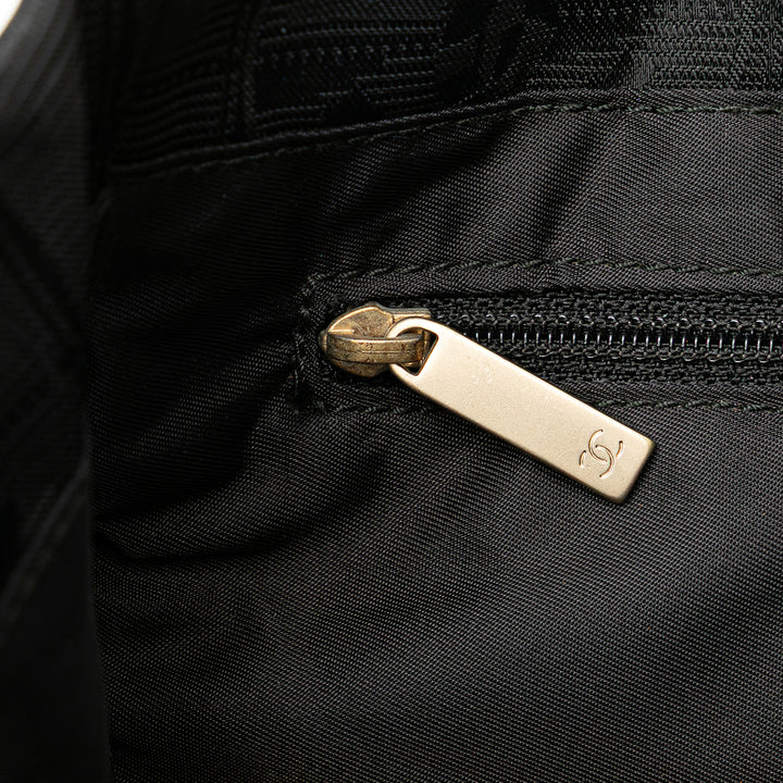 New Travel Line Nylon Tote Black - Gaby Paris