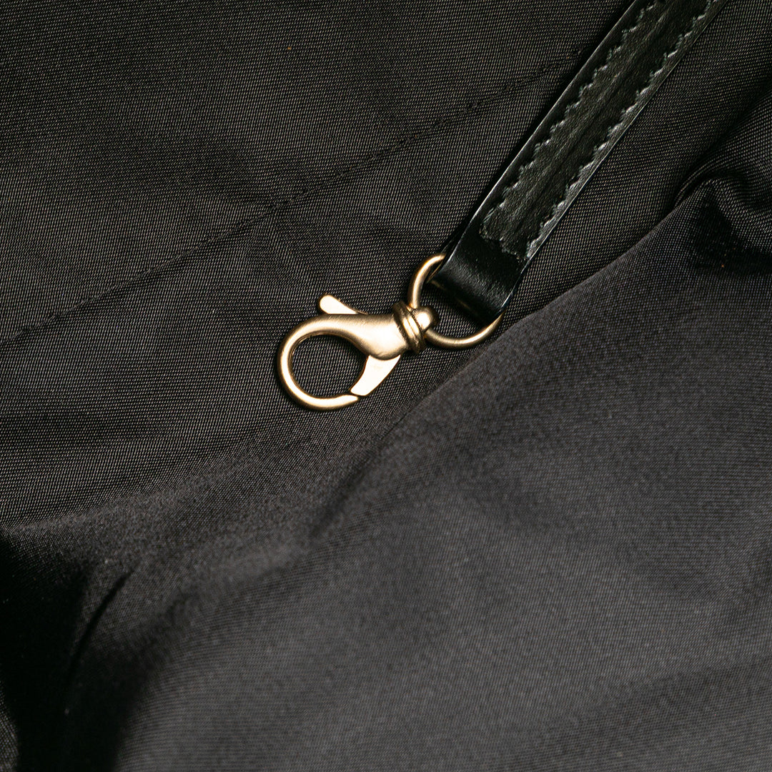 New Travel Line Nylon Tote Black - Gaby Paris