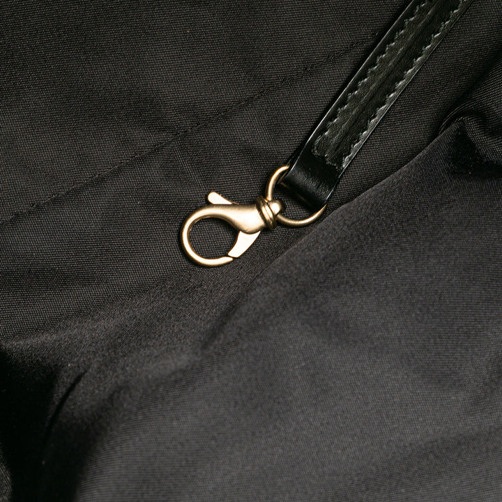 New Travel Line Nylon Tote Black - Gaby Paris
