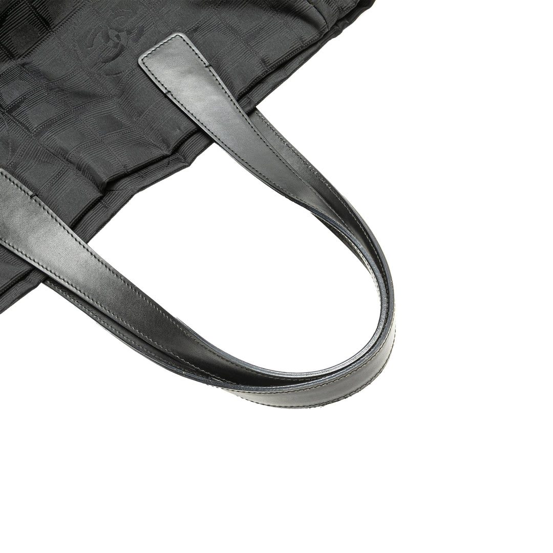New Travel Line Nylon Tote Black - Gaby Paris