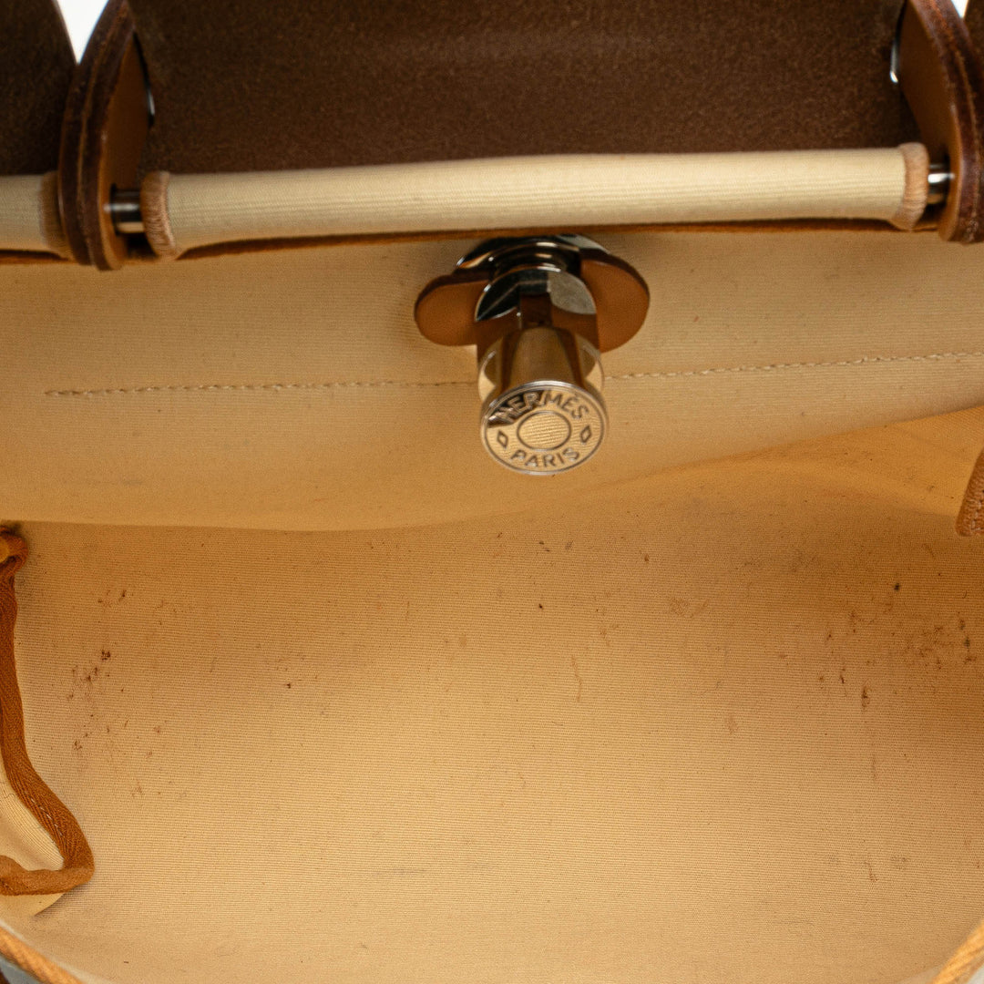 Hermès Toile Herbag Zip 31