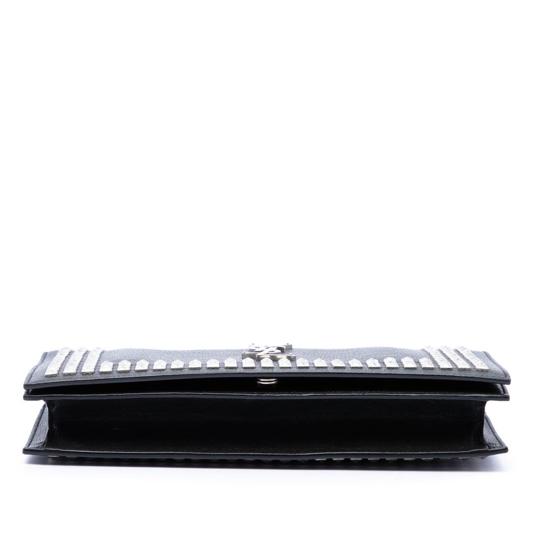Saint Laurent clouté Cuir Monogram Pochette
