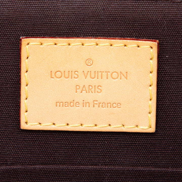 Louis Vuitton Alma BB Cuir verni Monogram Violet – vue 5 – GABY PARIS