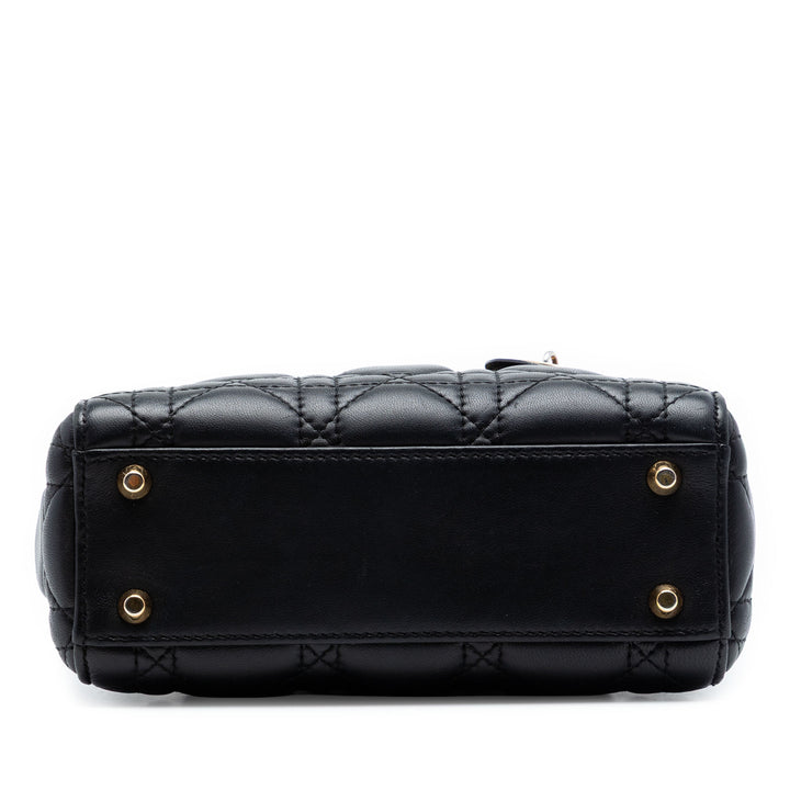 Dior Mini Cuir d’agneau Cannage Lady Dior