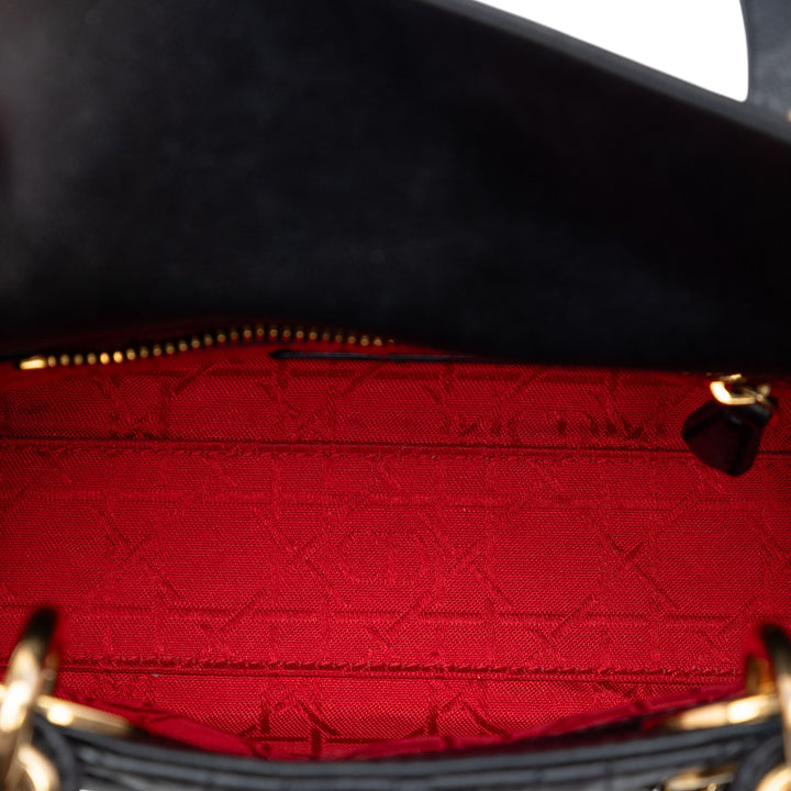 Dior Mini Cuir d’agneau Cannage Lady Dior