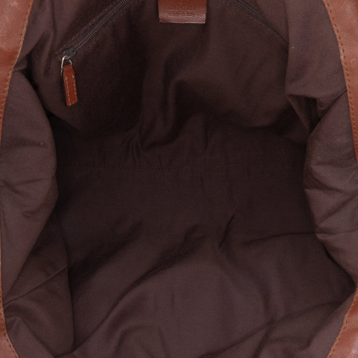 GG Canvas Sukey  Satchel Brown - Gaby Paris