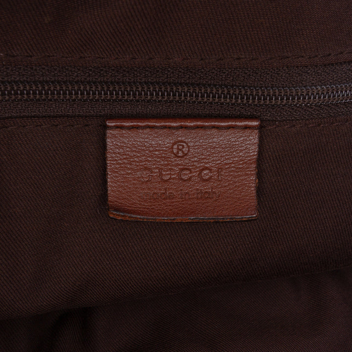 GG Canvas Sukey  Satchel Brown - Gaby Paris