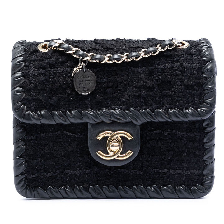 Chanel My Own Armature à rabat Mini Tweed
