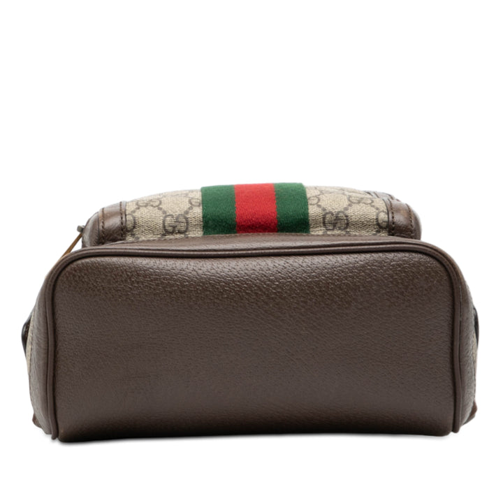 Gucci Small GG Supreme Web Ophidia Sac à dos