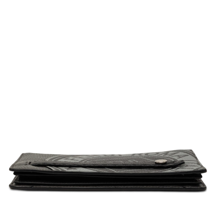 Fendi Grained Cuir Roma Selleria Zip Pochette