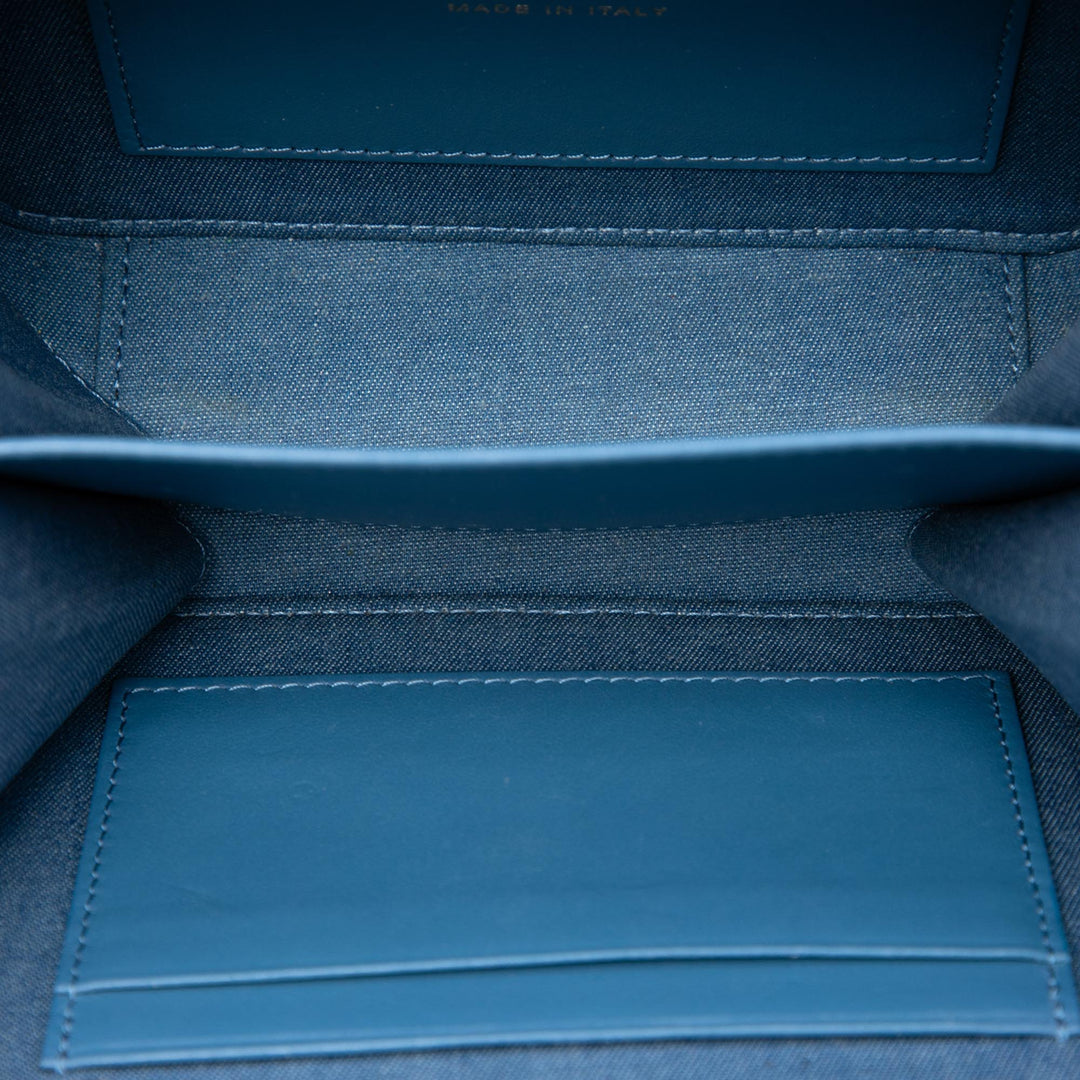 Matelassé Perle Crush Sac caméra Jean Bleu