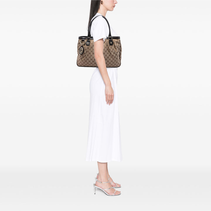 Gucci GG Toile Sukey Cabas