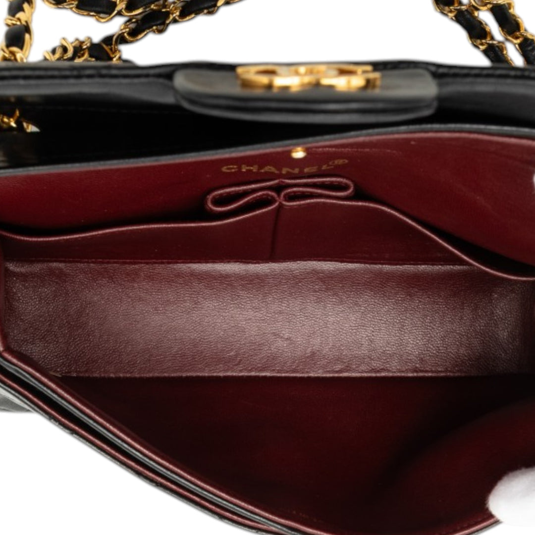 Chanel Small Classic Cuir d’agneau Double rabat