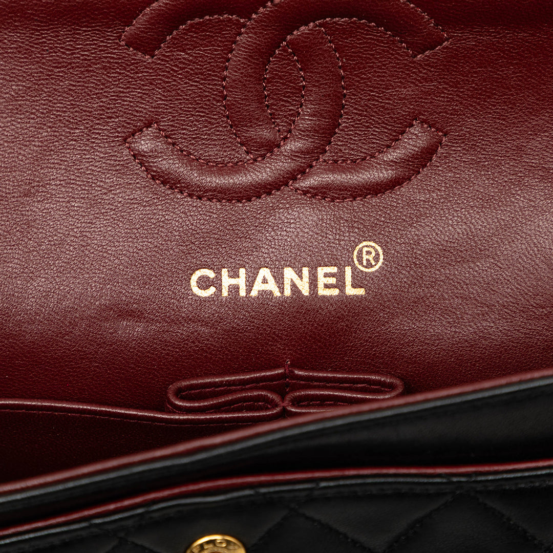 Chanel Small Classic Cuir d’agneau Double rabat