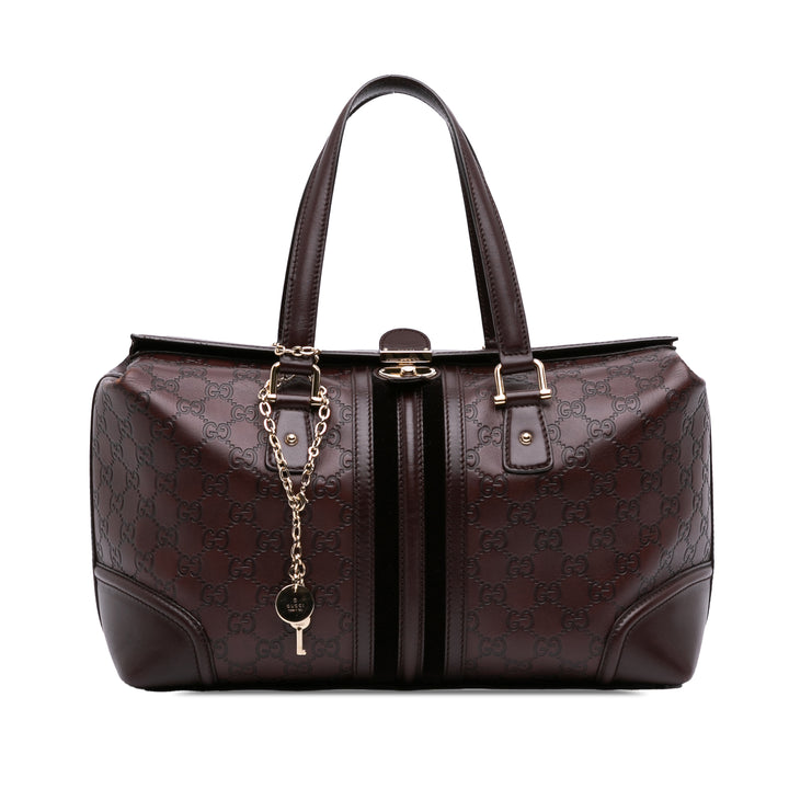Gucci Guccissima Treasure Boston Sac