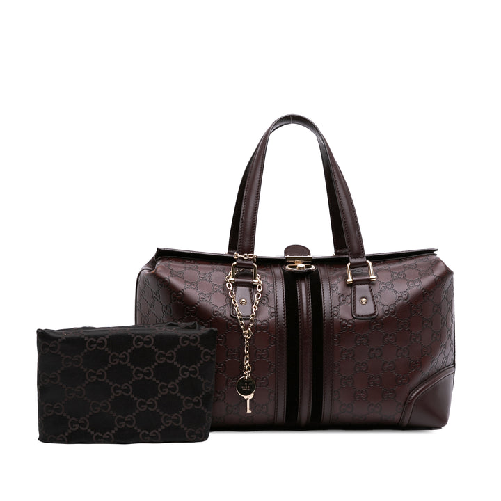 Gucci Guccissima Treasure Boston Sac
