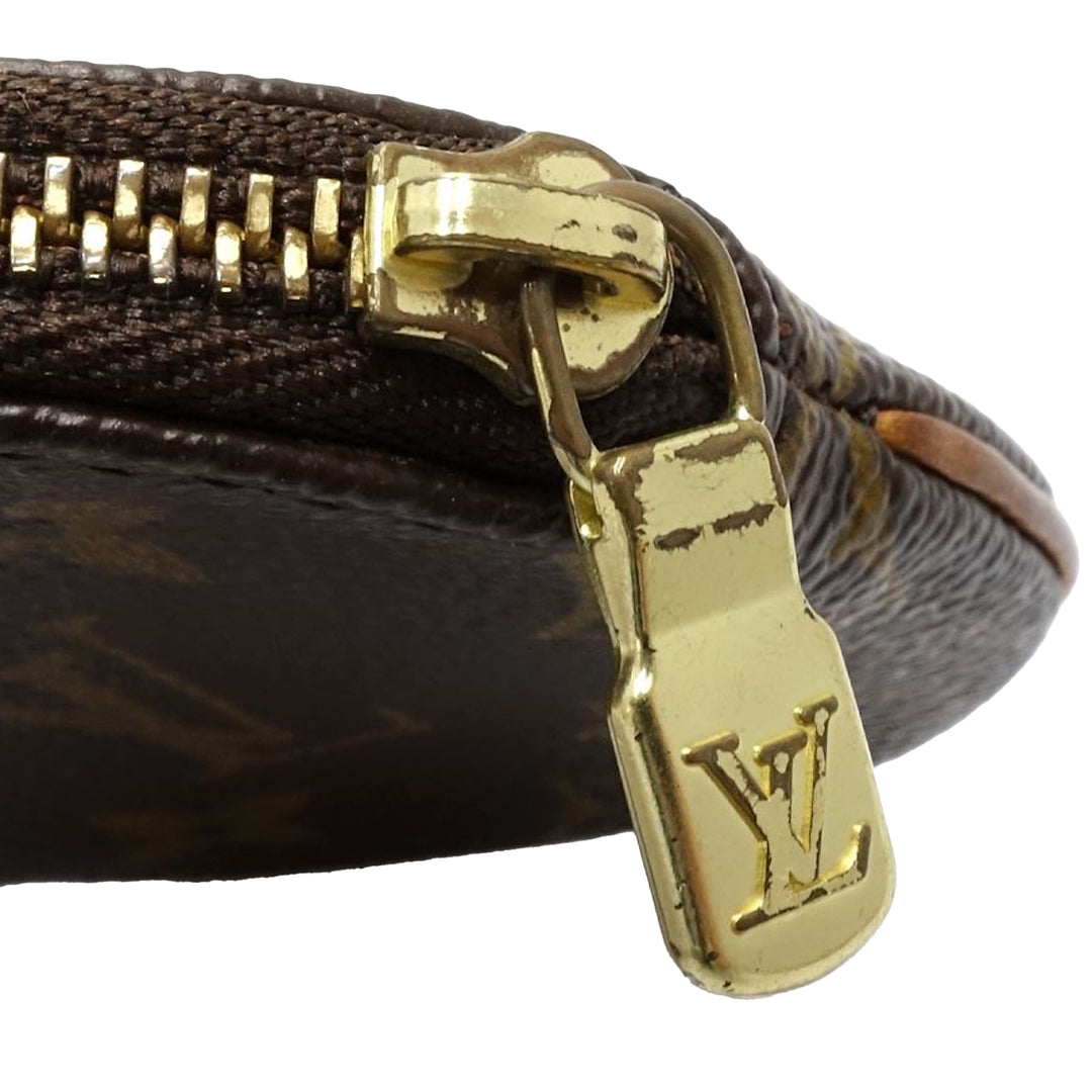 Louis Vuitton Monogram Porte Monnaie Rond Coin Purse