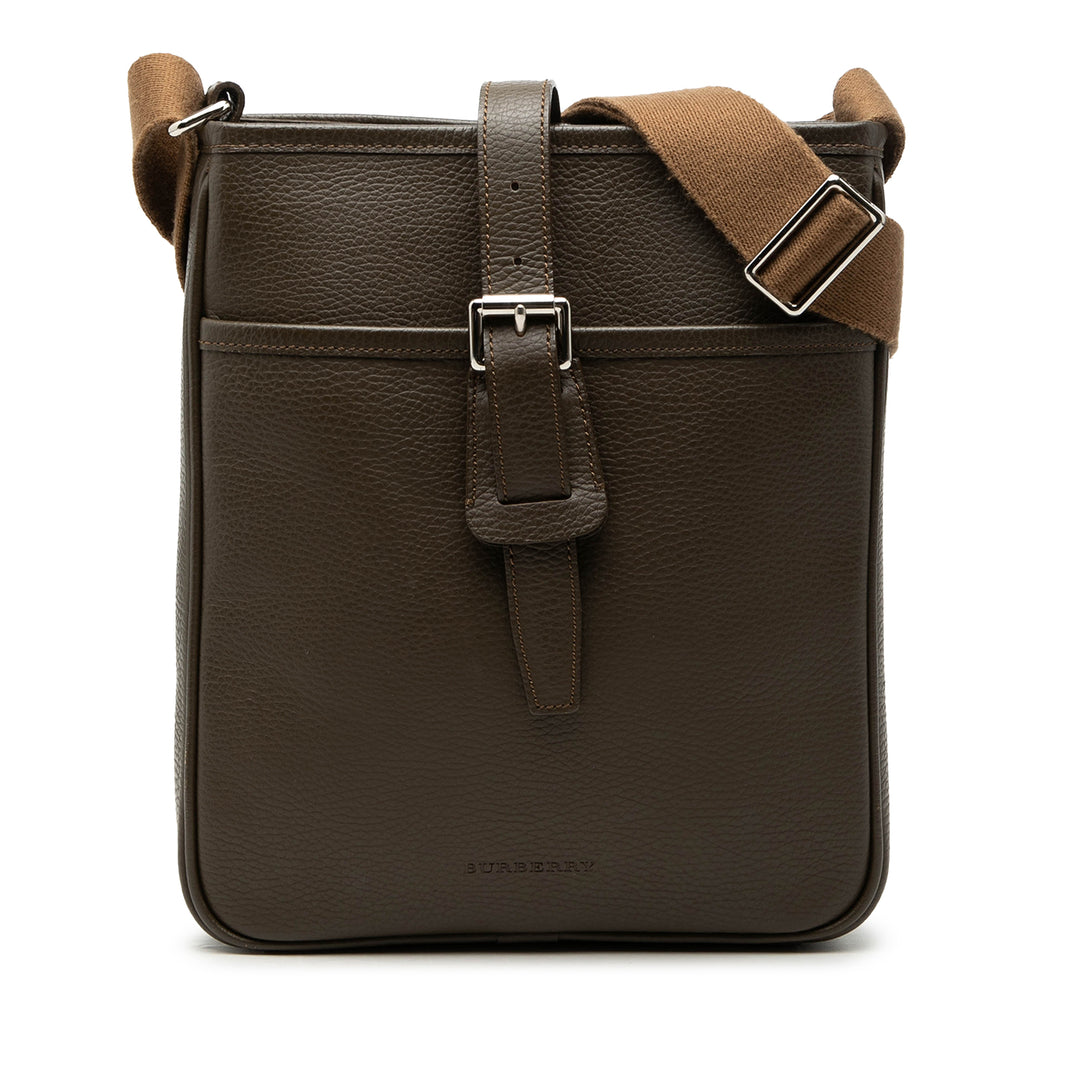 Burberry Cuir Sac porté croisé