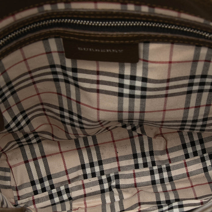 Burberry Cuir Sac porté croisé