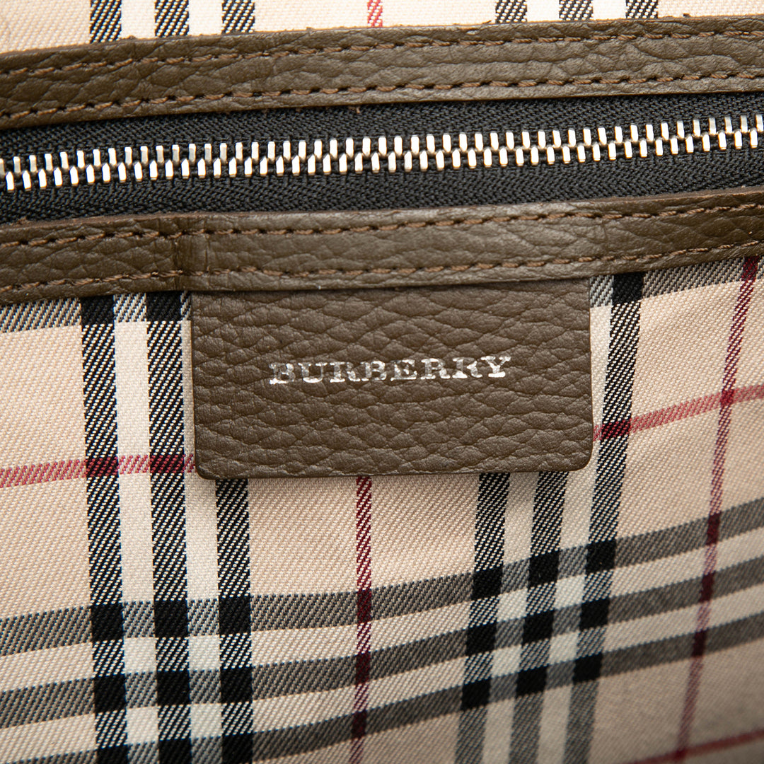 Burberry Cuir Sac porté croisé