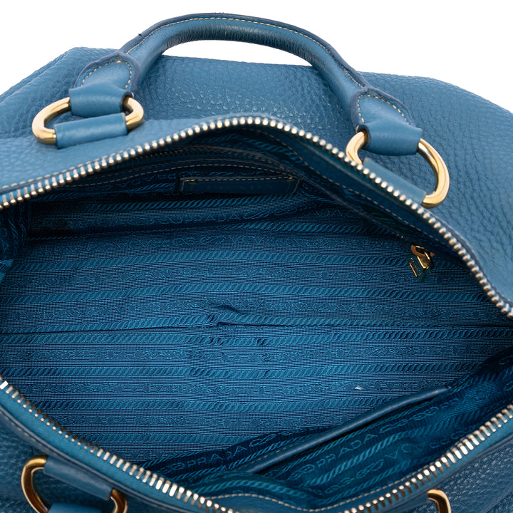 Prada Vitello Daino Zip Top Sac