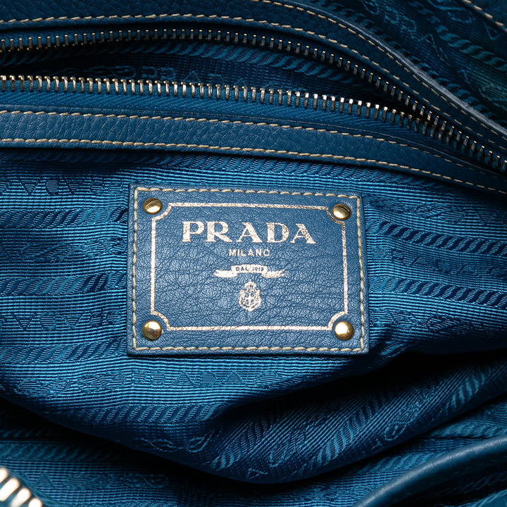 Prada Vitello Daino Zip Top Sac