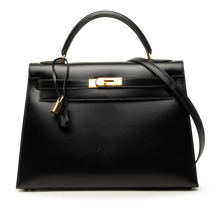 Box Veau Kelly Sellier 32 Box Noir
